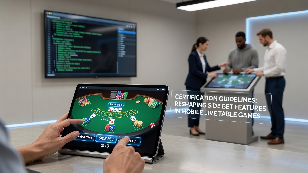 Mobile Live-Tischspiele mit zertifizierten Side-Bet-Optionen