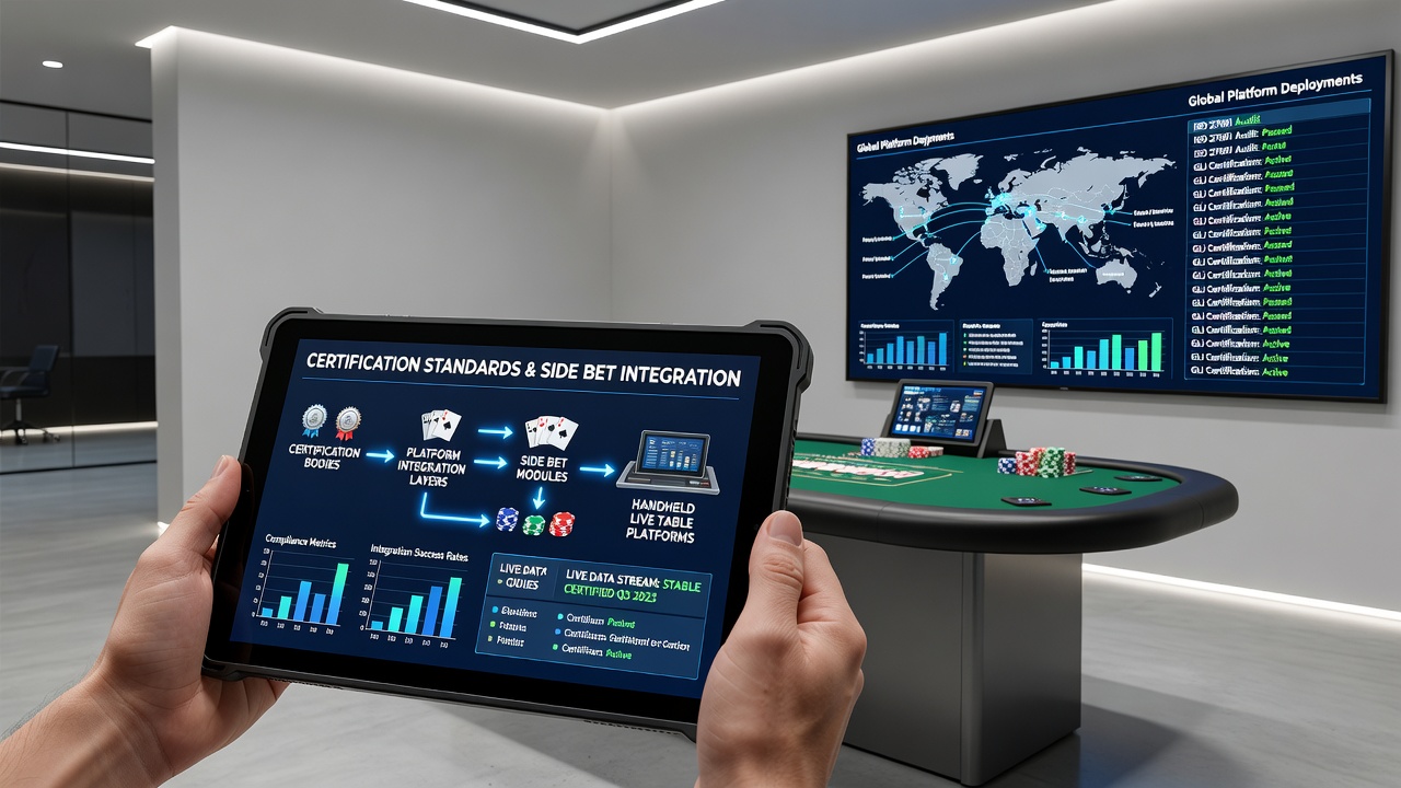 Integration von Side Bets in zertifizierte mobile Live-Tischsysteme
