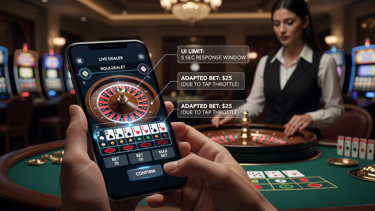 Wettanpassungen in Echtzeit-Roulette auf mobilen Geräten