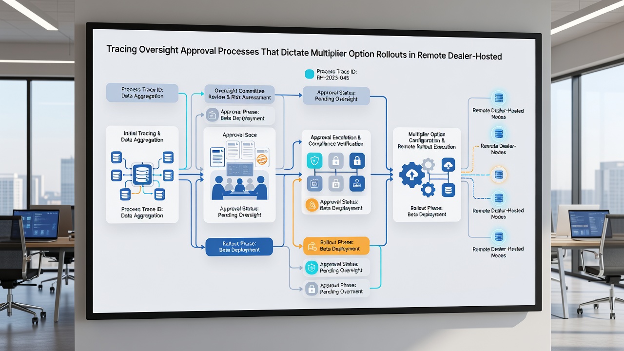 Detailansicht von Genehmigungsworkflows für Multiplikator-Features in Dealer-gestützten Spielen